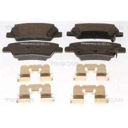 Stabdžių trinkelių rinkinys, diskinis stabdys TRISCAN 8110 43063