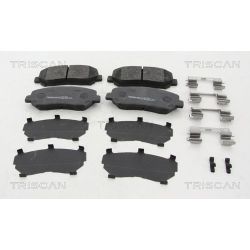 Stabdžių trinkelių rinkinys, diskinis stabdys TRISCAN 8110 50033
