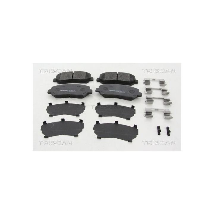 Stabdžių trinkelių rinkinys, diskinis stabdys TRISCAN 8110 50033