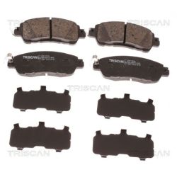 Stabdžių trinkelių rinkinys, diskinis stabdys TRISCAN 8110 50966