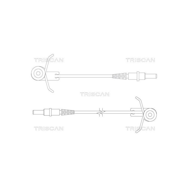 įspėjimo kontaktas, stabdžių trinkelių susidėvėjimas TRISCAN 8115 10004