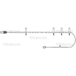 įspėjimo kontaktas, stabdžių trinkelių susidėvėjimas TRISCAN 8115 17004