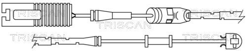įspėjimo kontaktas, stabdžių trinkelių susidėvėjimas TRISCAN 8115 17005