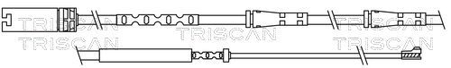 įspėjimo kontaktas, stabdžių trinkelių susidėvėjimas TRISCAN 8115 17020