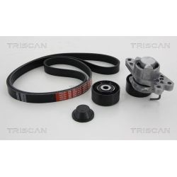 V formos rumbuotas diržas, komplektas TRISCAN 8642 10001