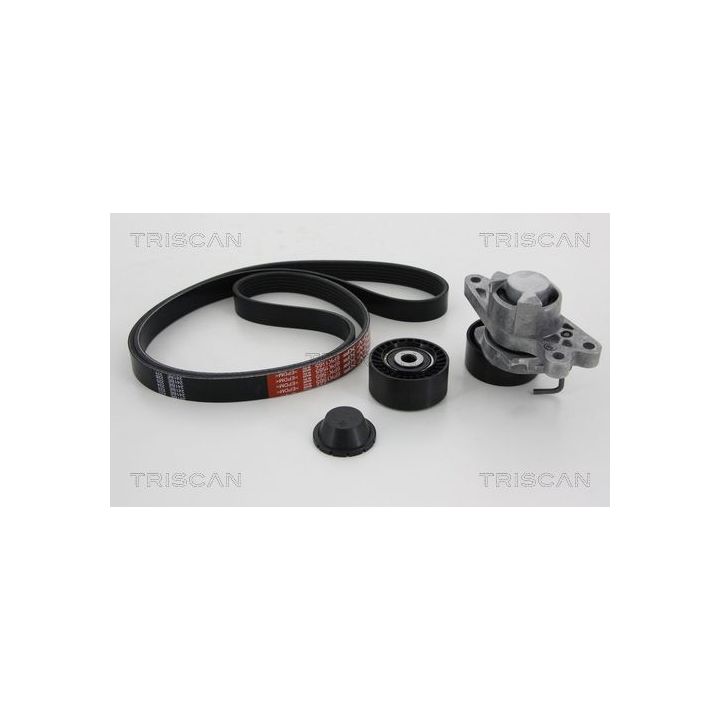V formos rumbuotas diržas, komplektas TRISCAN 8642 10001