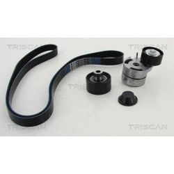 V formos rumbuotas diržas, komplektas TRISCAN 8642 10004