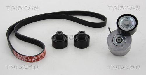 V formos rumbuotas diržas, komplektas TRISCAN 8642 10009