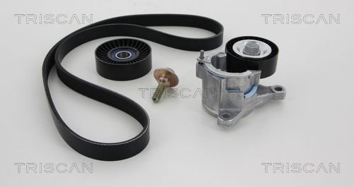 V formos rumbuotas diržas, komplektas TRISCAN 8642 10012