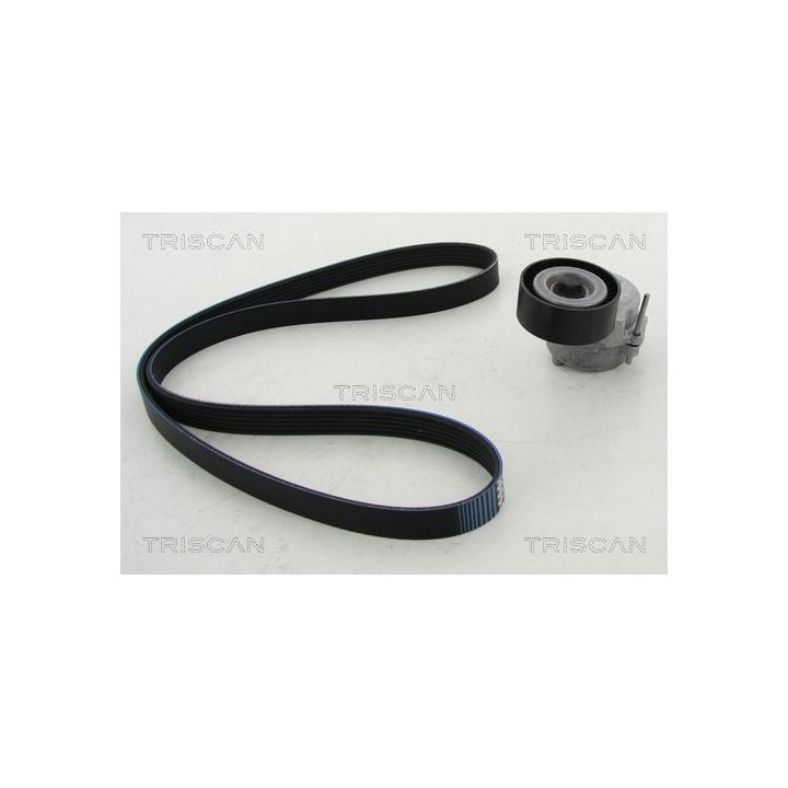 V formos rumbuotas diržas, komplektas TRISCAN 8642 10015