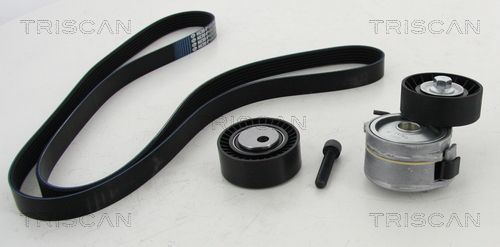 V formos rumbuotas diržas, komplektas TRISCAN 8642 10016