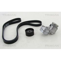 V formos rumbuotas diržas, komplektas TRISCAN 8642 10017