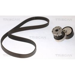 V formos rumbuotas diržas, komplektas TRISCAN 8642 10019