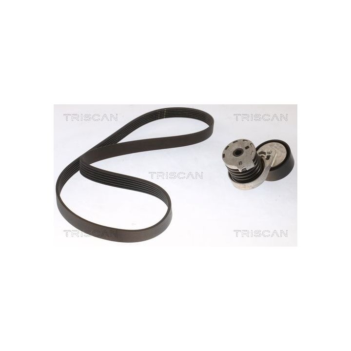 V formos rumbuotas diržas, komplektas TRISCAN 8642 10019