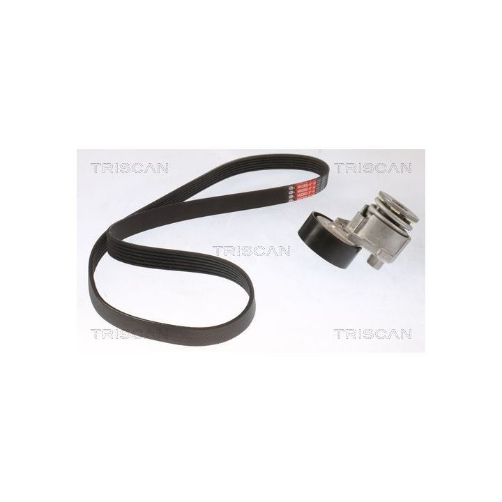 V formos rumbuotas diržas, komplektas TRISCAN 8642 10030