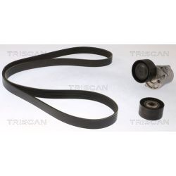 V formos rumbuotas diržas, komplektas TRISCAN 8642 23011