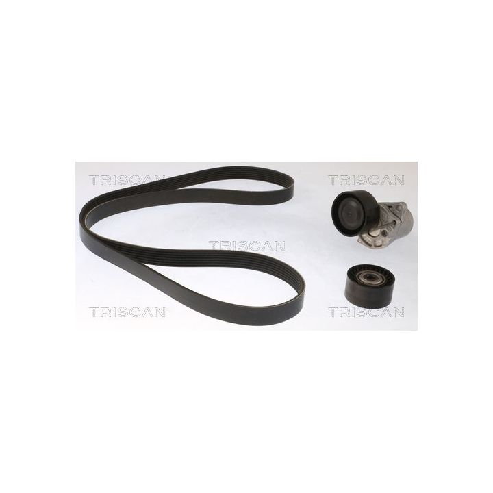 V formos rumbuotas diržas, komplektas TRISCAN 8642 23011
