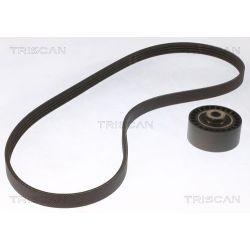V formos rumbuotas diržas, komplektas TRISCAN 8642 25015