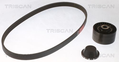 V formos rumbuotas diržas, komplektas TRISCAN 8642 25017