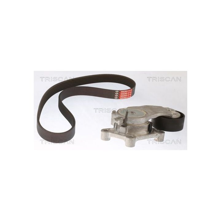 V formos rumbuotas diržas, komplektas TRISCAN 8642 28040