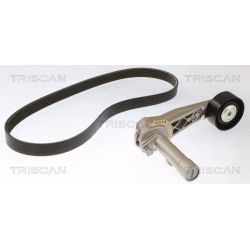 V formos rumbuotas diržas, komplektas TRISCAN 8642 28051