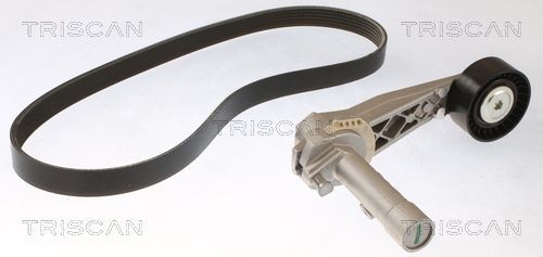 V formos rumbuotas diržas, komplektas TRISCAN 8642 28051