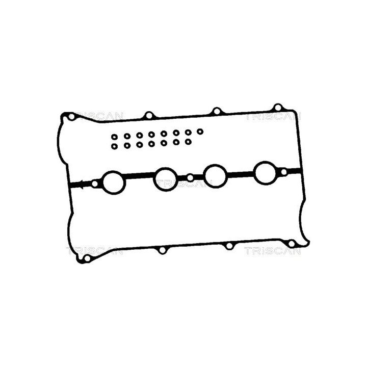 Tarpiklių komplektas, svirties gaubtas TRISCAN 515-4040