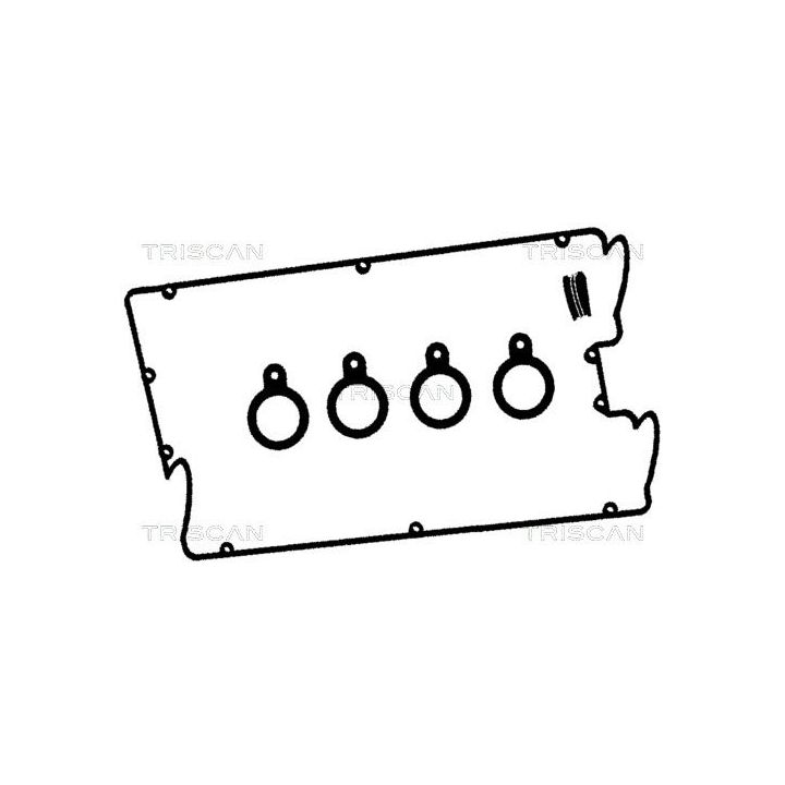 Tarpiklių komplektas, svirties gaubtas TRISCAN 515-4235