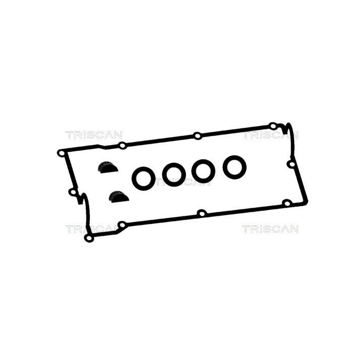 Tarpiklių komplektas, svirties gaubtas TRISCAN 515-4318