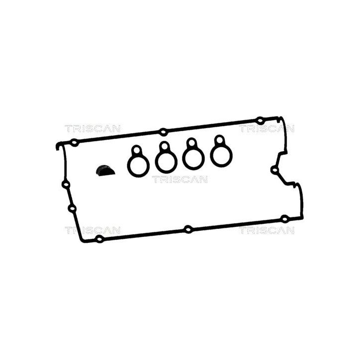 Tarpiklių komplektas, svirties gaubtas TRISCAN 515-4322