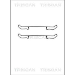 Priedų komplektas, diskinių stabdžių trinkelės TRISCAN 8105 101508