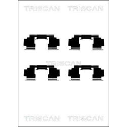 Priedų komplektas, diskinių stabdžių trinkelės TRISCAN 8105 101623