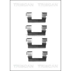 Priedų komplektas, diskinių stabdžių trinkelės TRISCAN 8105 101637
