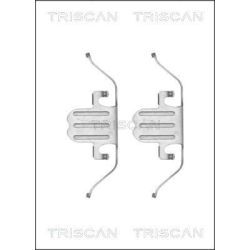 Priedų komplektas, diskinių stabdžių trinkelės TRISCAN 8105 111620