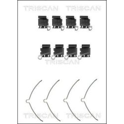 Priedų komplektas, diskinių stabdžių trinkelės TRISCAN 8105 131635