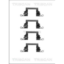 Priedų komplektas, diskinių stabdžių trinkelės TRISCAN 8105 141608