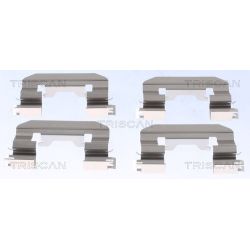 Priedų komplektas, diskinių stabdžių trinkelės TRISCAN 8105 181017