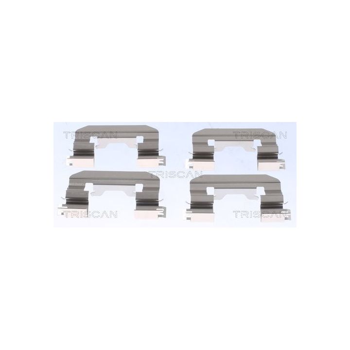 Priedų komplektas, diskinių stabdžių trinkelės TRISCAN 8105 181017