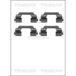 Priedų komplektas, diskinių stabdžių trinkelės TRISCAN 8105 231596