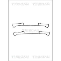 Priedų komplektas, diskinių stabdžių trinkelės TRISCAN 8105 241587