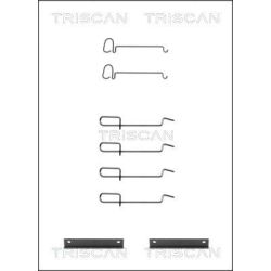 Priedų komplektas, diskinių stabdžių trinkelės TRISCAN 8105 251527
