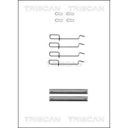 Priedų komplektas, diskinių stabdžių trinkelės TRISCAN 8105 251593