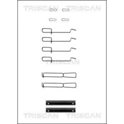 Priedų komplektas, diskinių stabdžių trinkelės TRISCAN 8105 251594