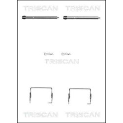 Priedų komplektas, diskinių stabdžių trinkelės TRISCAN 8105 251595