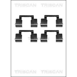 Priedų komplektas, diskinių stabdžių trinkelės TRISCAN 8105 251596