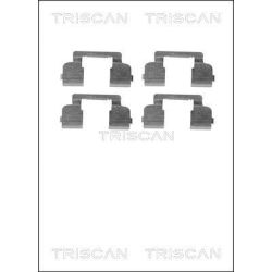 Priedų komplektas, diskinių stabdžių trinkelės TRISCAN 8105 251597