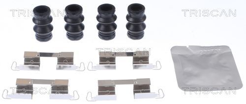 Priedų komplektas, diskinių stabdžių trinkelės TRISCAN 8105 251604