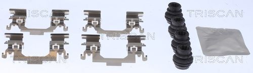 Priedų komplektas, diskinių stabdžių trinkelės TRISCAN 8105 251605