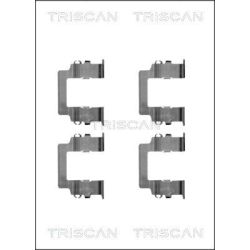 Priedų komplektas, diskinių stabdžių trinkelės TRISCAN 8105 421580