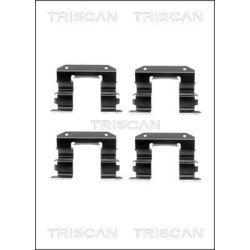 Priedų komplektas, diskinių stabdžių trinkelės TRISCAN 8105 431616